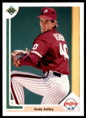 1991 UPPER DECK FINAL EDITION ANDY ASHBY PHILADELPHIA PHILLIES #64F