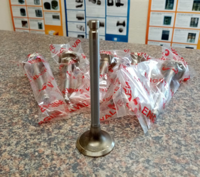EXHAUST VALVE SET (6) FORD ESSEX V6 2.5/3L CAPRI GRANADA TRANSIT RELIANT TVR ETC