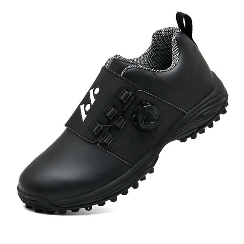 Männer Sports Golfs Chuhe Anti-Rutsch-Spikes Golf Training Leder Wanderschuhe - Picture 25 of 30