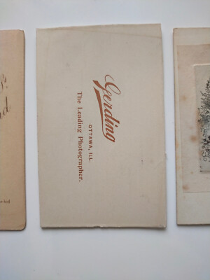Lot De 3 Photos Anciennes CDV - États-Unis - Avant 1900