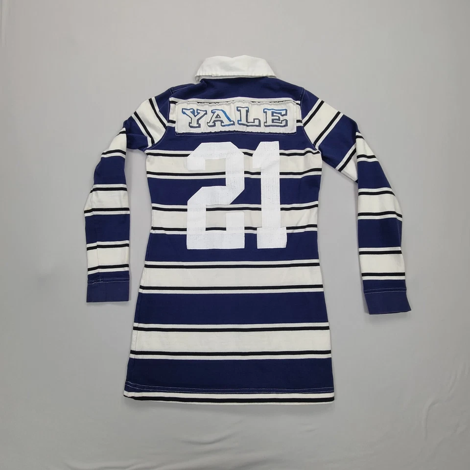 Женская повседневная рубашка поло Yale Размер Small Цвет синий Гольф Университет 21 Для активного отдыха Дамы - Изображение 2 из 4
