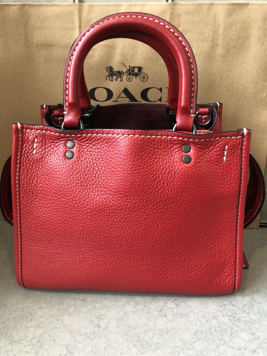 SALE Coach 1941 Red Rogue 25 Satchel Bag | eBay
