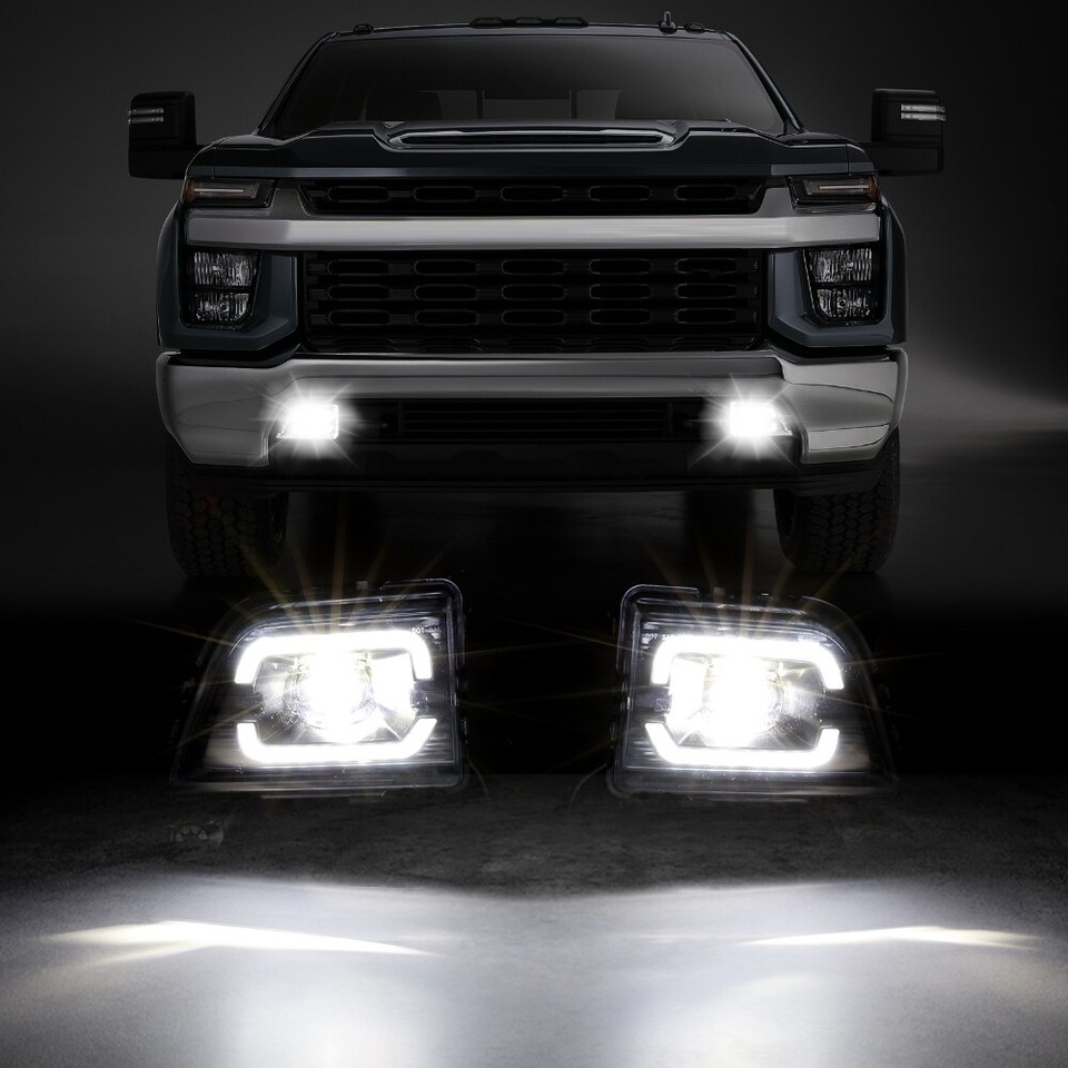 WFLNHB 1 Pair Fog Lights Replacement For SRX 2010-2016 With