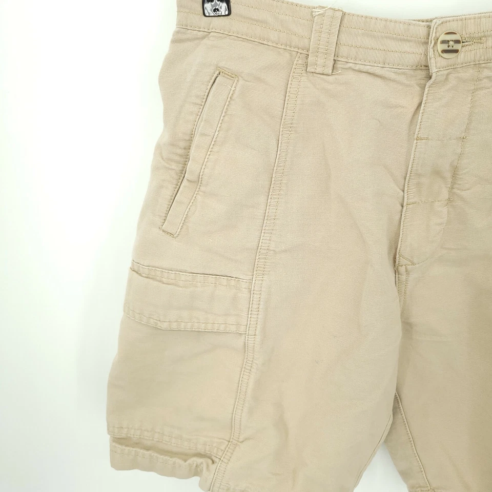 Jachs Cargo Shorts Mens 30 Beige Relaxed Fit Utility Wear Pockets Hiking - Image 3 of 4