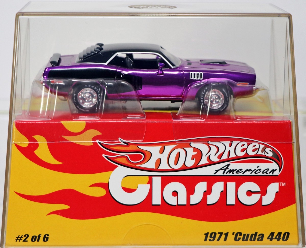 ミニカー Hot Wheels 1971 Cuda 440 #2 of 6 Hot Wheels 1971 Cuda 440 American Classics Series - C6467