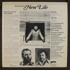 BERNIE SENENSKY: new life PM 12" LP 33 RPM