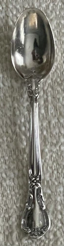 OLD Gorham Sterling CHANTILLY 4 1/8" Demitasse Spoon Lion-Anchor-G No Monogram