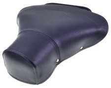 Selle UNI AUTO bleu pour Vespa VBB, VNB, VLB, Sprint, PX Selle oscillante, siège