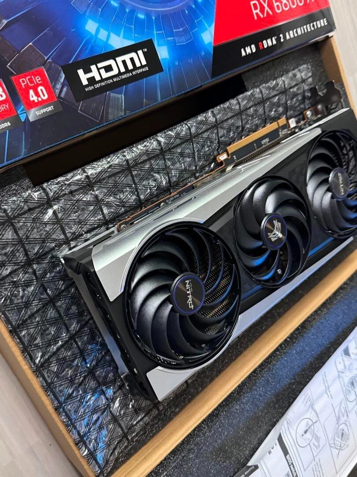 [New] SAPPHIRE PULSE AMD Radeon RX 6800 XT 16GB GDDR6 Graphic Card Gaming - image 3 of 4