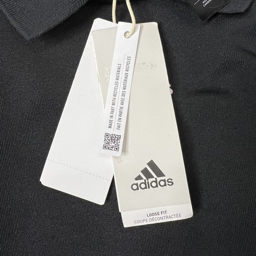 Adidas Größe M Tiro Suit Up Track Sweatshirt schwarz Logo übergroßer Kragen NEU $ 65 - Bild 16 von 18