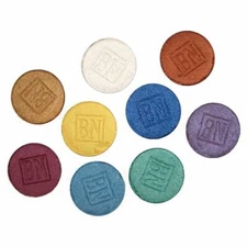 Ben Nye Pearl Sheen Refillable Compact White Gold Lilac Fizz Hot Mango Rose Sea