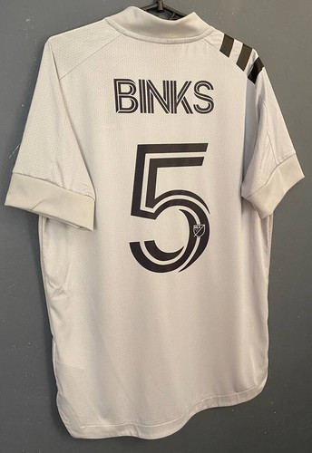 BINKS MENS FC MONTREAL IMPACT 2020/2021 MLS SOCCER FOOTBALL SHIRT JERSEY SIZE L - Picture 2 of 11