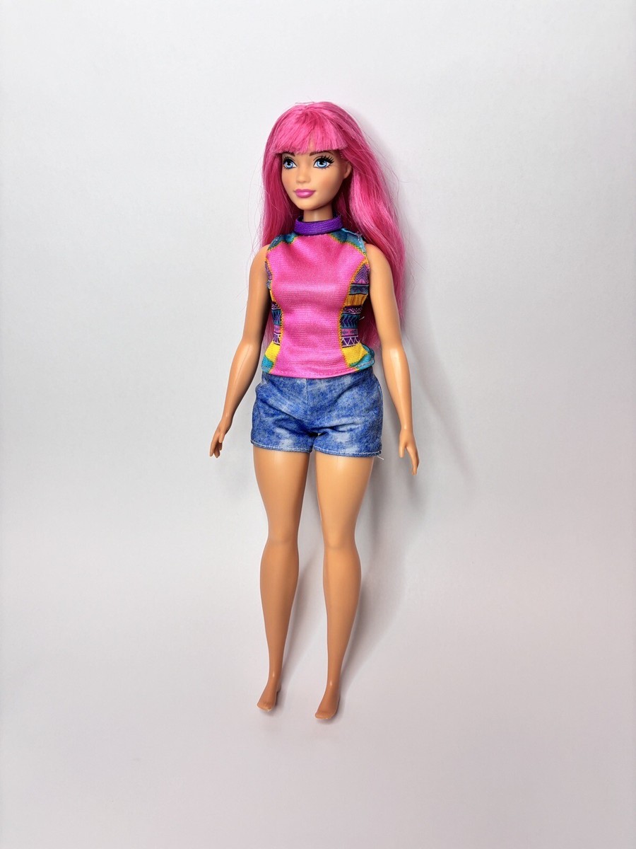 Pink Hair Daisy Travel Doll Barbie Travel Doll Daisy Barbie