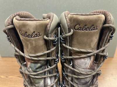 Cabelas Boots Mens Size 10D Black Dry Plus Thinsulate Ultra