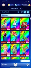 Topps Disney Collect Digital Tier 7 Spectrum 2020 Series 1 (A-L) Base Cards