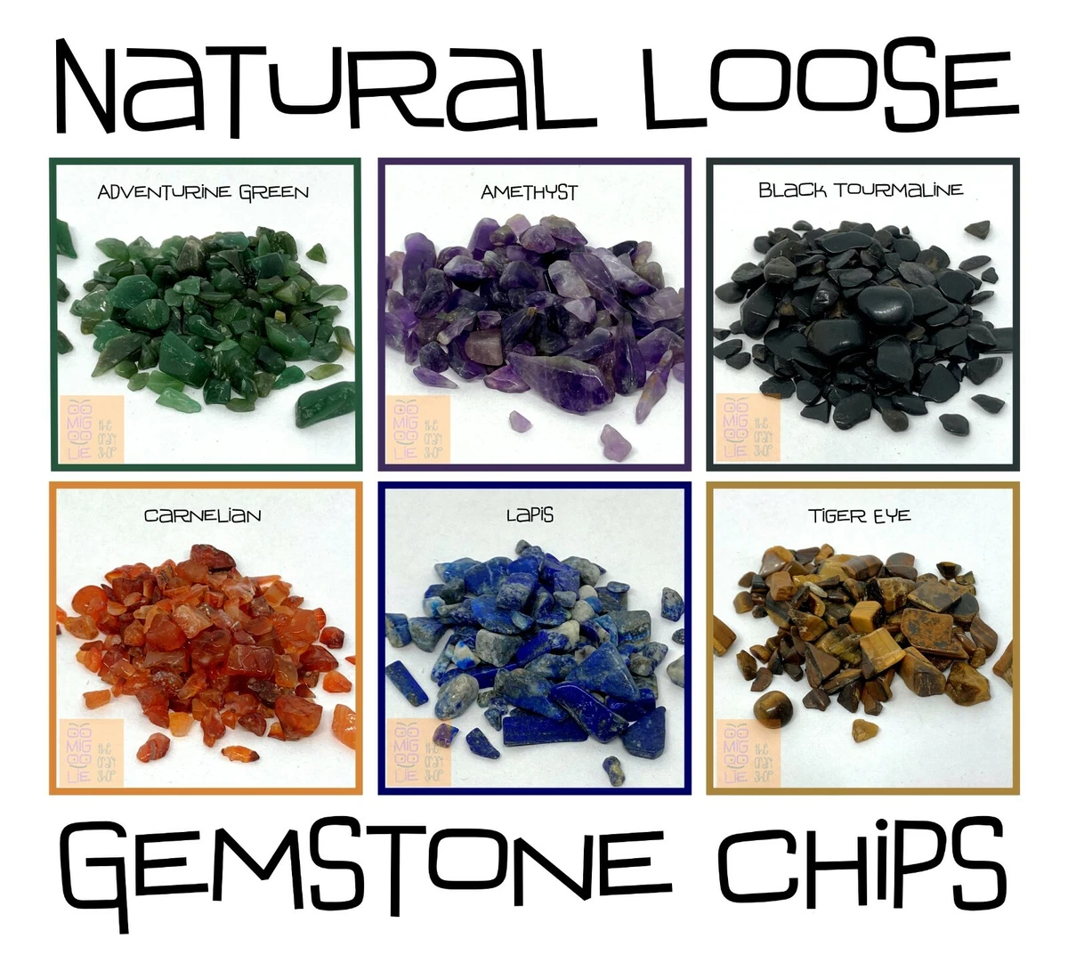 Small precious best sale stones