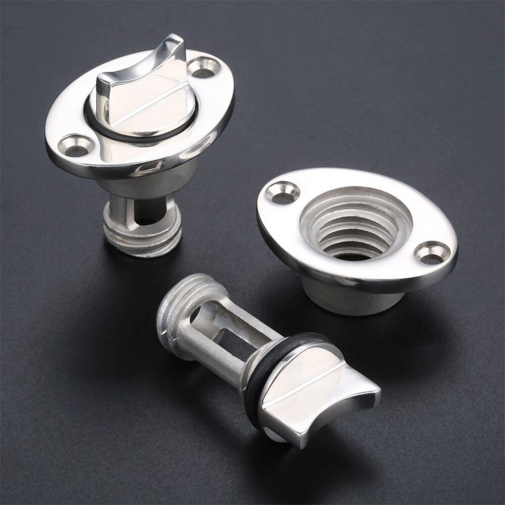 Riisoyu Marine Ablassschraube 25mm - Edelstahl Lenzstopfen Für Boote