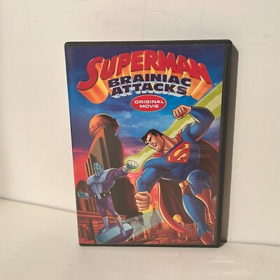 Superman Brainiac Attacks  2006 *BUY 2 GET 2 FREE DVD*