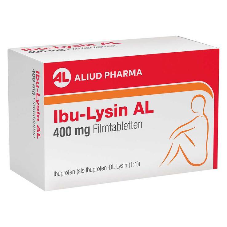 Ibu-Lysin AL 400 mg Filmtabletten · 50 St · PZN 18021273