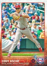 2015 Topps #420 Cody Asche Philadelphia Phillies