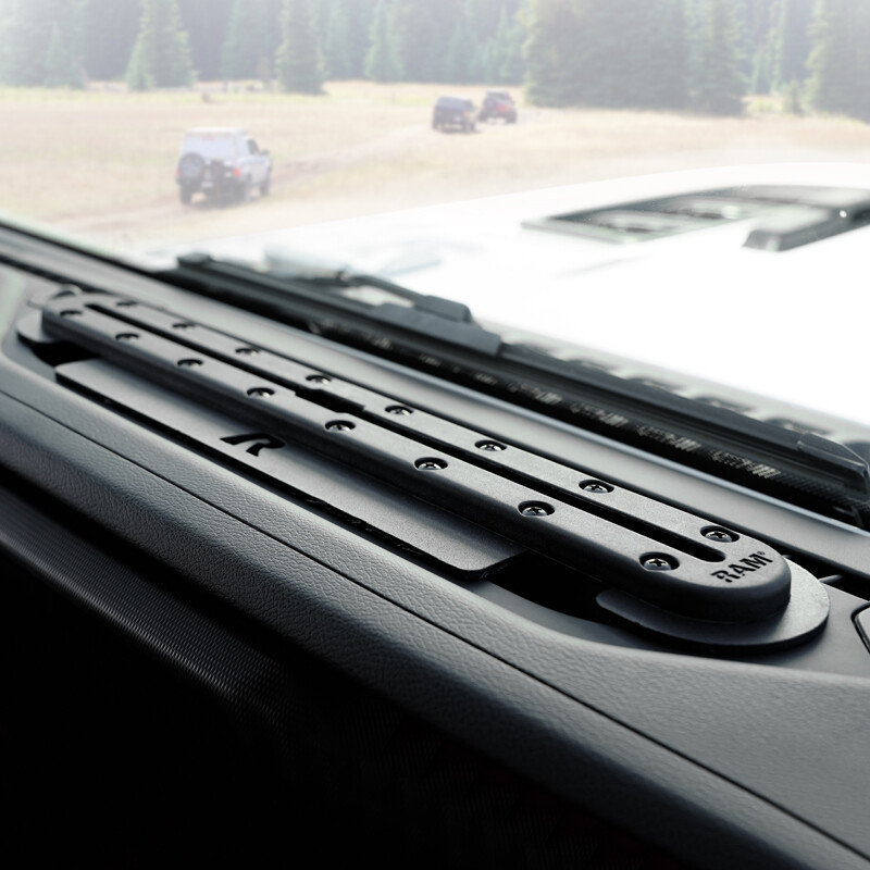 RAM Mounts Tough-Track Schiene – 12 Zoll (30,48 Cm), Schwarz, Für Universelle Gerätemontage Im Fahrzeug