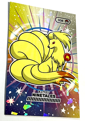 2024 POKEMON POCKET BOOK Card #038 NINETALES Kanto Peru Edition