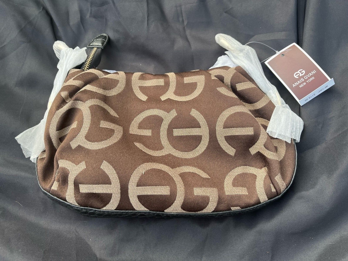 Anais Gvani AG High-Quality Coffee Black Italian Luxury Brand Crossbody  Purse