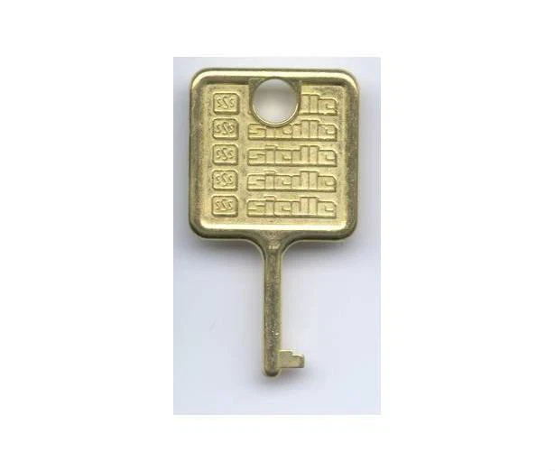 Siedle Vario-Schlüssel messingfarben zum öffnen des Informationsmodul 511-xx