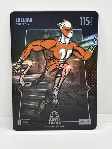 Tyreek Hill `Cheetah` 2025 Bo Jackson Battle Arena Steel Battlefoil BF-261