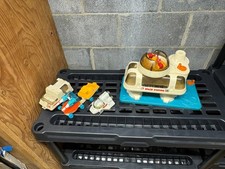 1984 Playworld Toys Playmates Space Station and Vehicles Play Set Vintage Loose