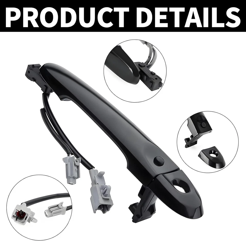 For Nissan Juke 2010-2019 Front Right Driver's Side Door Handle 80644-1FA5A - Image 4 of 4