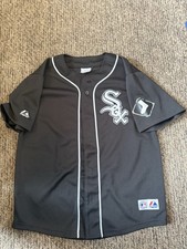 Majestic Chicago White Sox Carlos Quentin 20 Jersey Men  s Small Black MLB Sewn