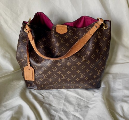 Louis Vuitton Graceful MM Monogram Pivione Shoulder Bag great condition