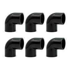 20mm PVC Pipe Fitting Elbow Connectors 6pcs 90 Degree PVC Conduit Fittings