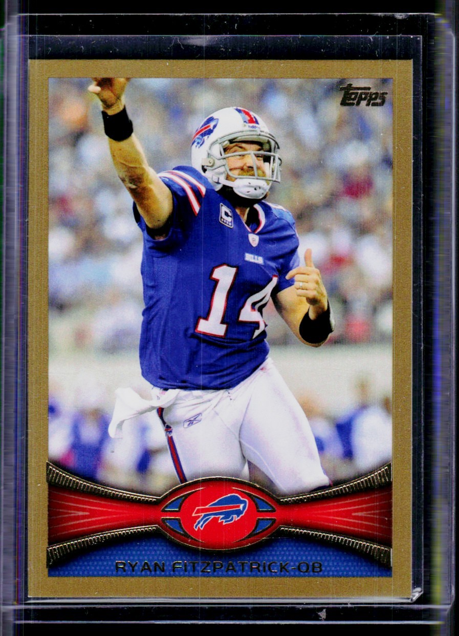 2012 Topps Gold Ryan Fitzpatrick /2012 Buffalo Bills #197