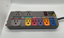 Monster Power Home Theatre HTS800 Surge Protector 8 Outlet Bulk Package