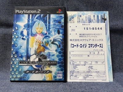 PS2 Code Age Commanders Inheritors Inheritors Zustand Artikel verfügbar Japan N2