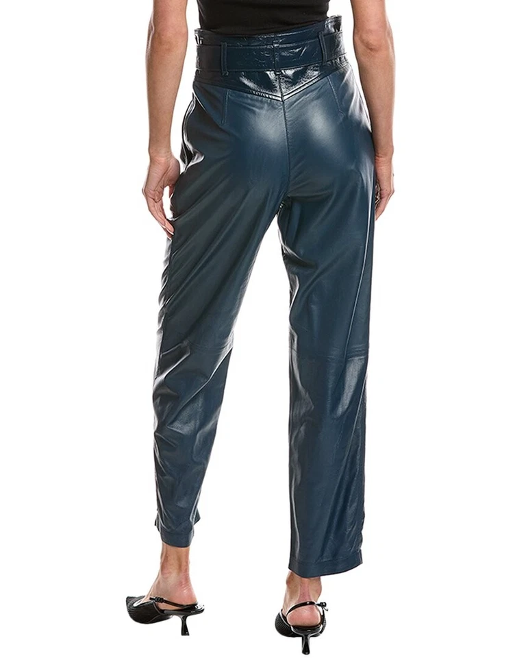 Pantalón de cuero para mujer Iro Idrani Foto 2 de 2