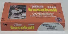 2020 Topps Heritage Minor League Baseball Trading Cards Factory Sealed Hobby Box