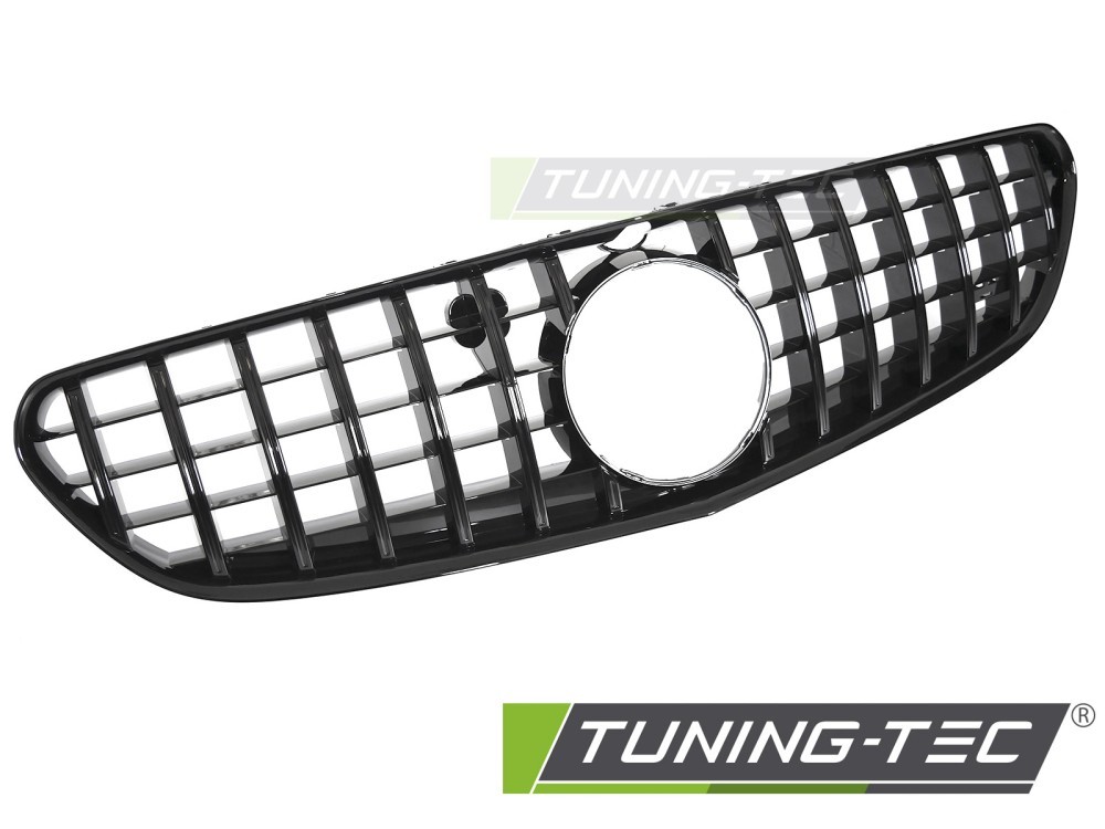 Grille calandre Mercedes Classe S W217 noir brillant en ABS haute résistance