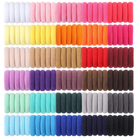 jollybows 300 StüCk Haargummis MäDchen, Bunt Kleine Elastische Zopfgummis Mini H