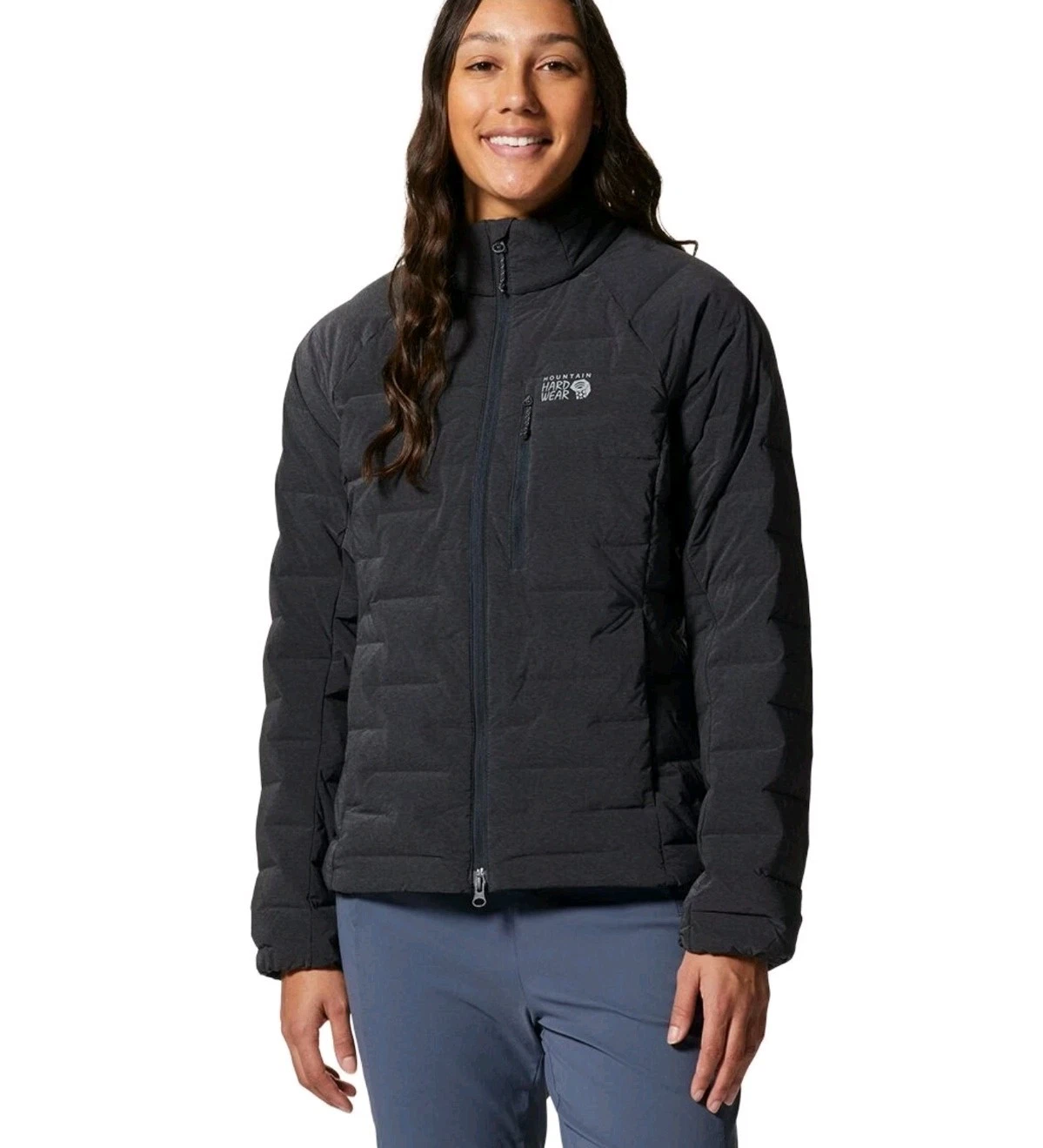 NEW Mountain Hardwear Stretchdown Light 700 Down Jacket Dark Storm Women’s XL
Opens in a new window