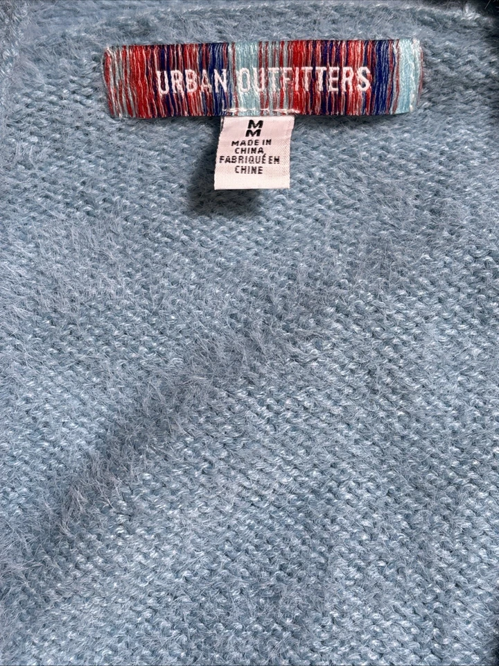 Cárdigan Difuso Urban Outfitters “Thea” Azul Relajado M Foto 3 de 4