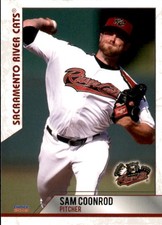 2019 Sacramento River Cats Choice #6 Sam Coonrod St Louis Missouri Baseball Card