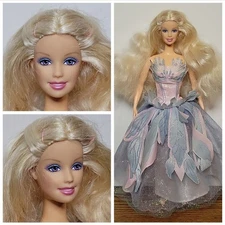 2003 Mattel Barbie as Odette of Swan Lake Doll Blonde Blue Eyes Very Beautiful 