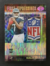 2022 Panini Illusions First Impressions #103 Malik Willis 1/1 Patch Auto RC