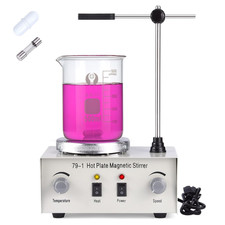 Slendor Magnetic Stirrer Hot Plate Mixer 79-1 Lab Stirrers Hotplate Max 2400 RPM