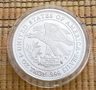 Northwest Territorial Mint 1 oz .999 Fine Silver Trade Unit Round
