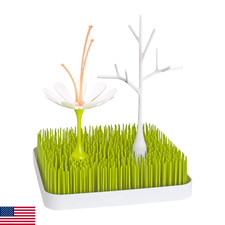 Boon Grass Countertop Drying Rack Bundle - Includes Grass, Stem, and Twig - Capa