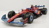 Burago, Ferrari SF24 F1 #55 Team Scuderia Miami Gp 2024 Carlos Sainz, 1/18, B...